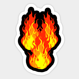 Fire Sticker